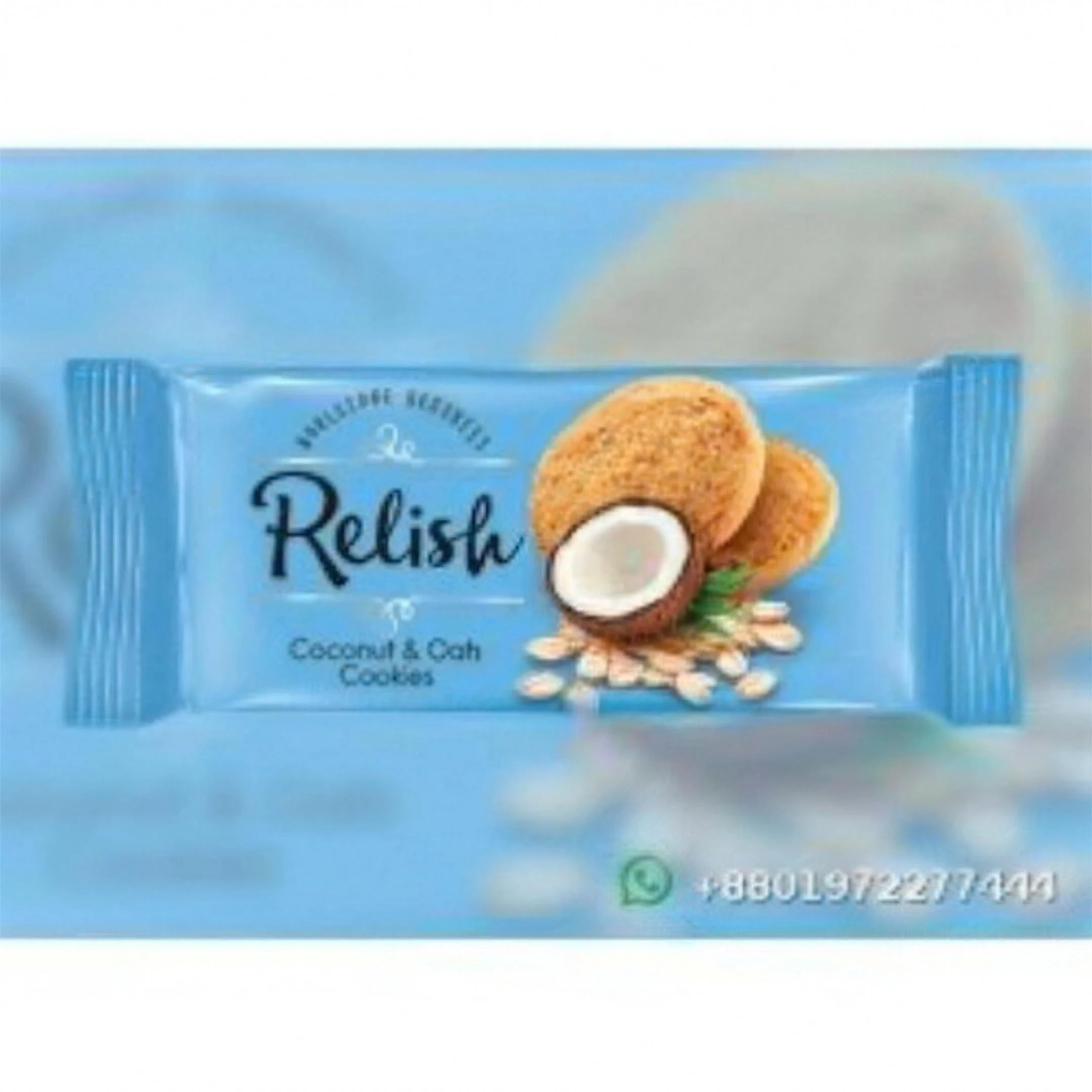 Relish Coconut & Oat Cookies 252g