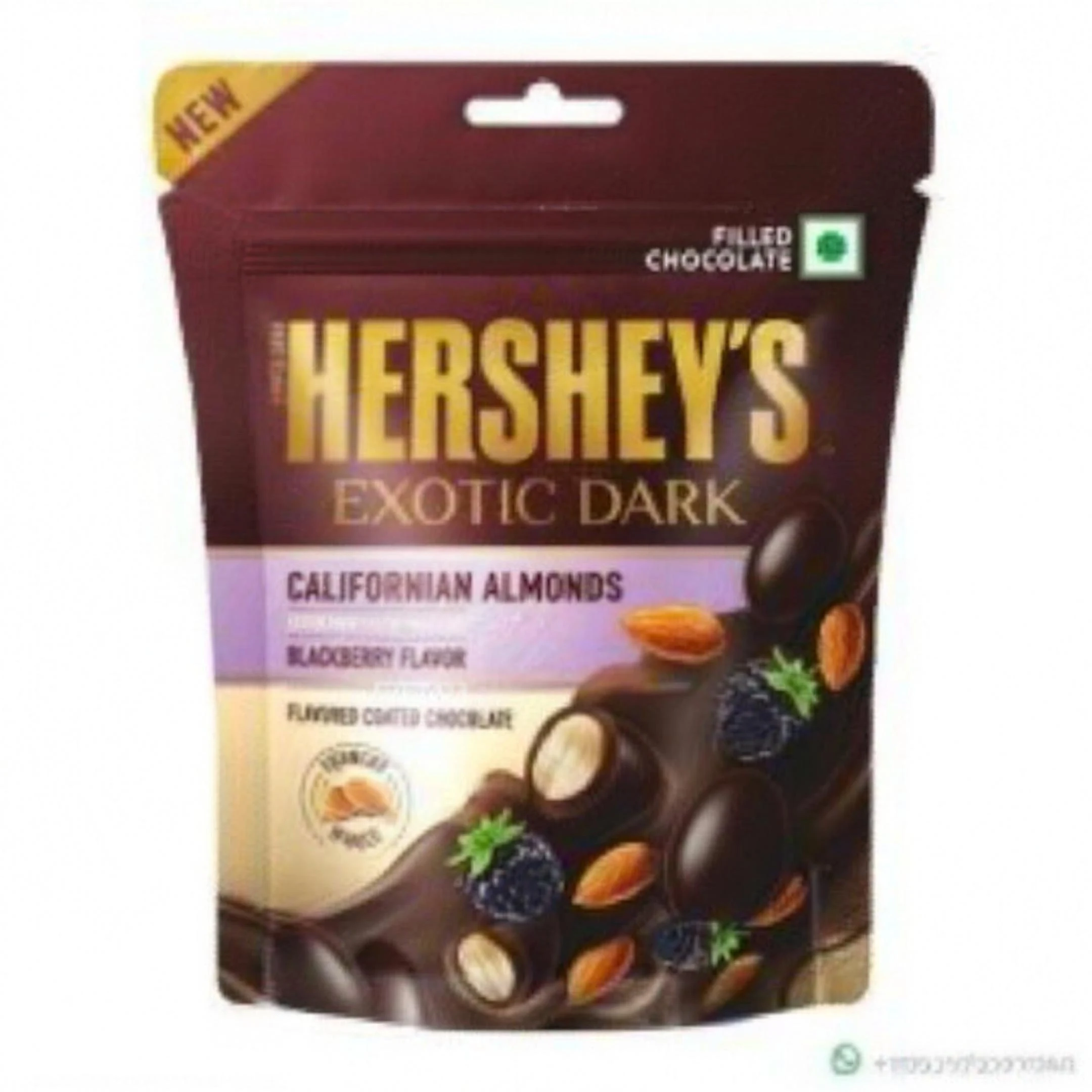 Hershey's Exotic Dark California Almonds Blackberry Flavor