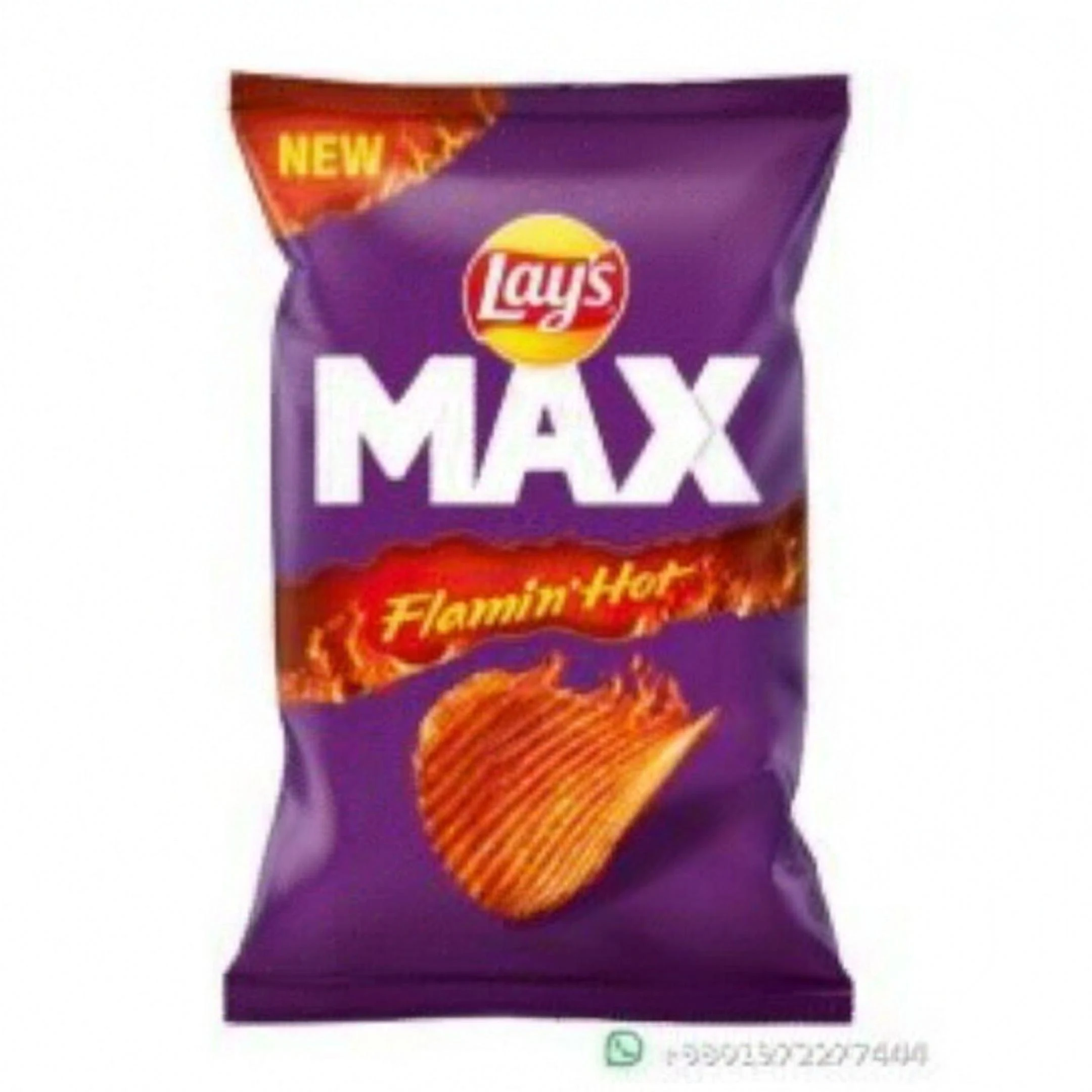 Lay's Max Flamin Hot Potato Chips 150g
