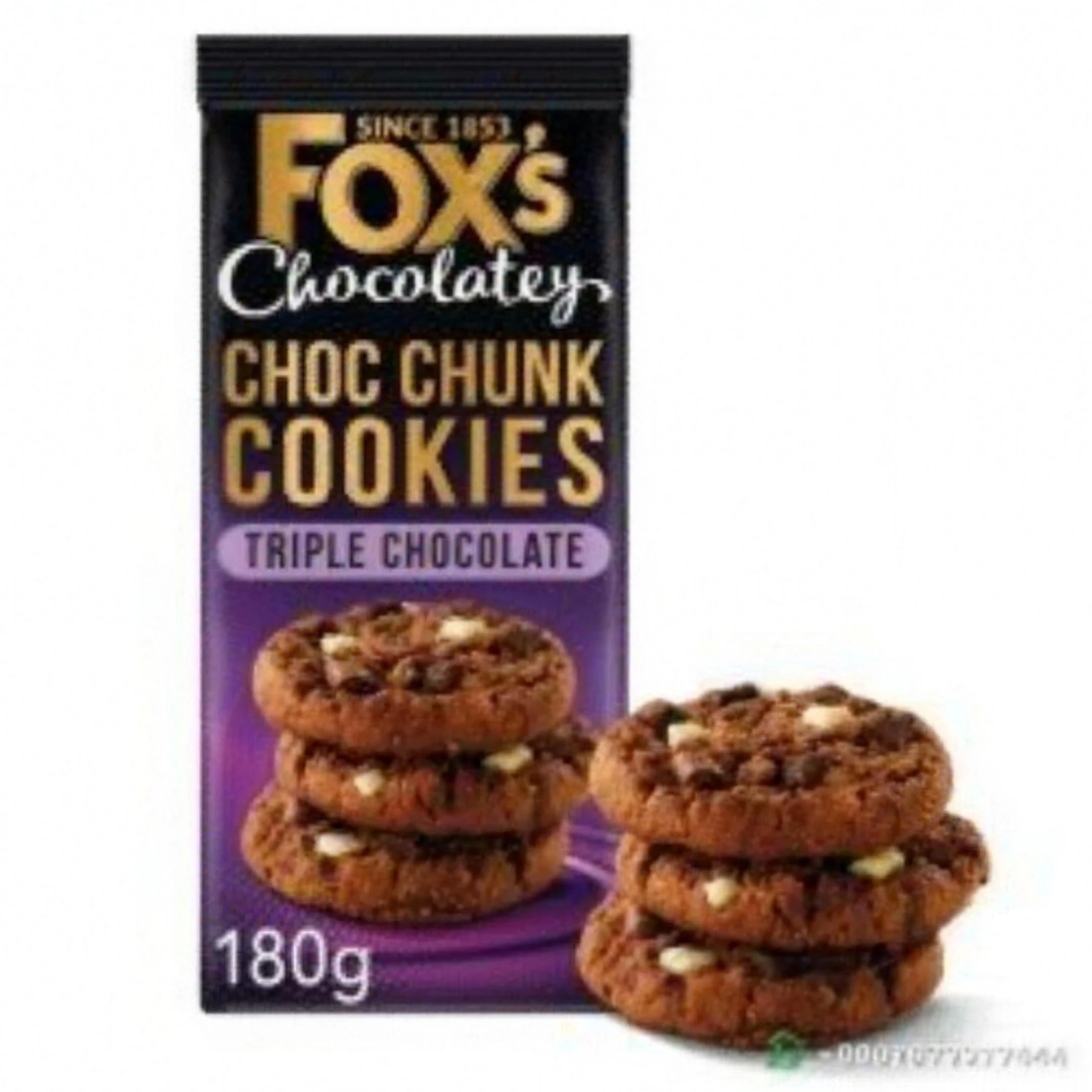 Fox's Triple Chocolate Cookies Biscuits 180g