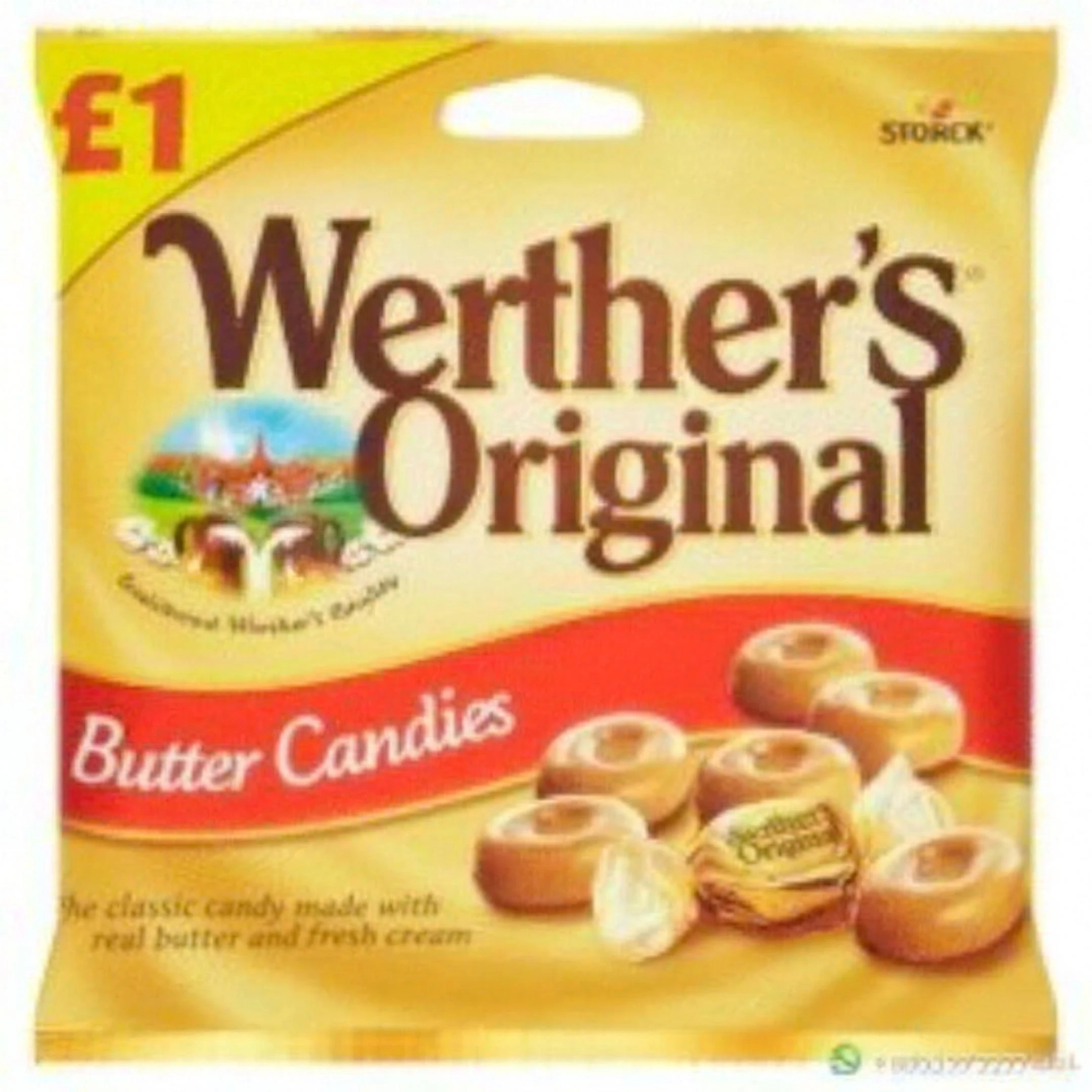 Werther's Original Butter Candies 110g