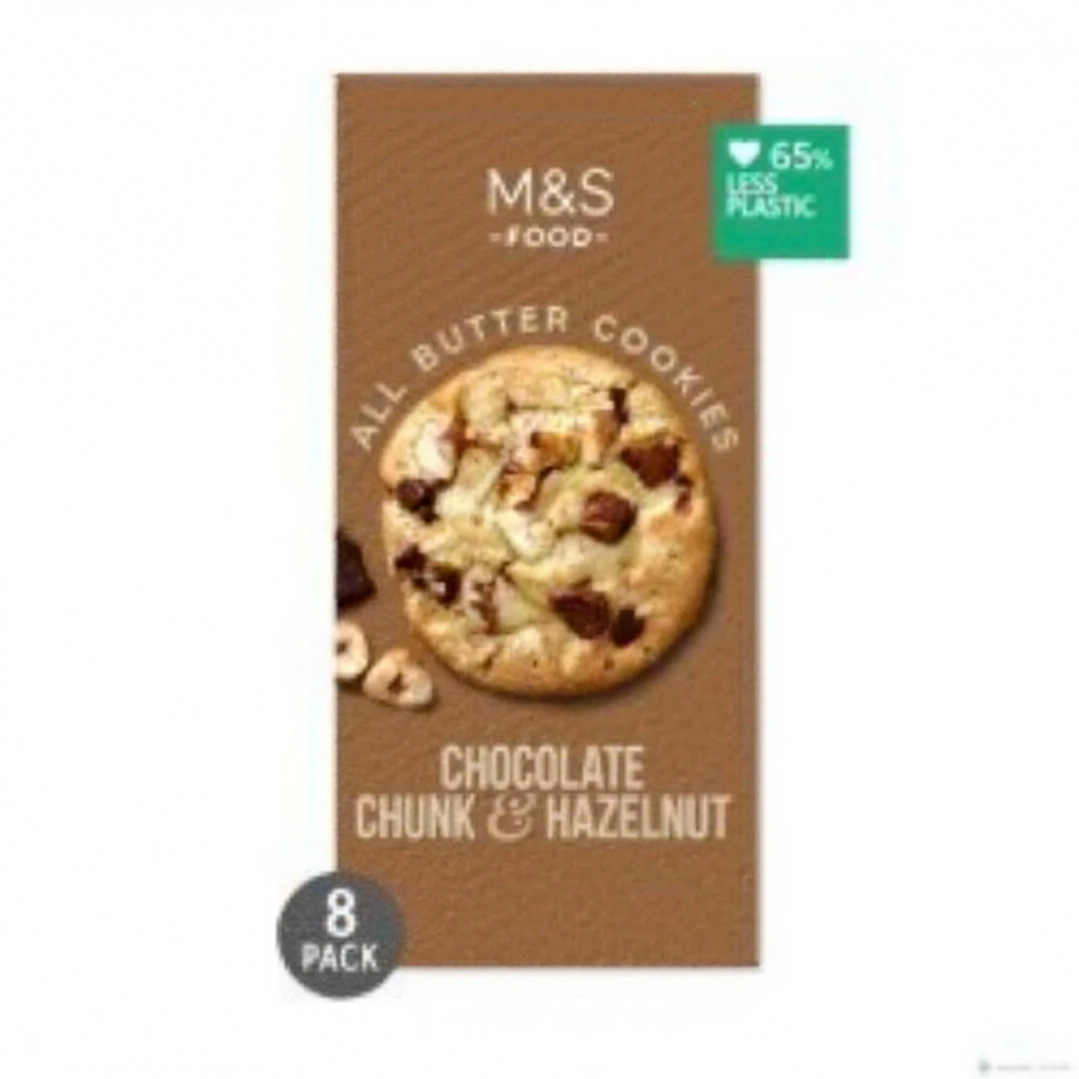 M&S Belgian Chocolate Chunk & Hazelnut Cookies 200g