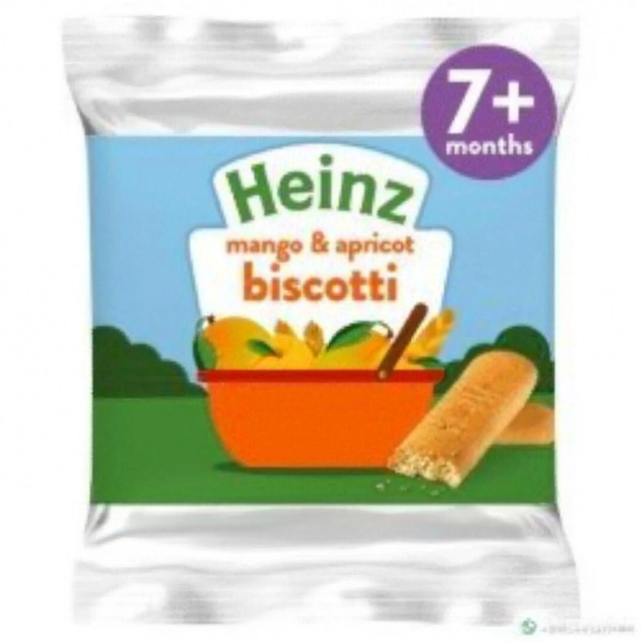 Heinz Biscotti Mango and Apricot 7+ Month