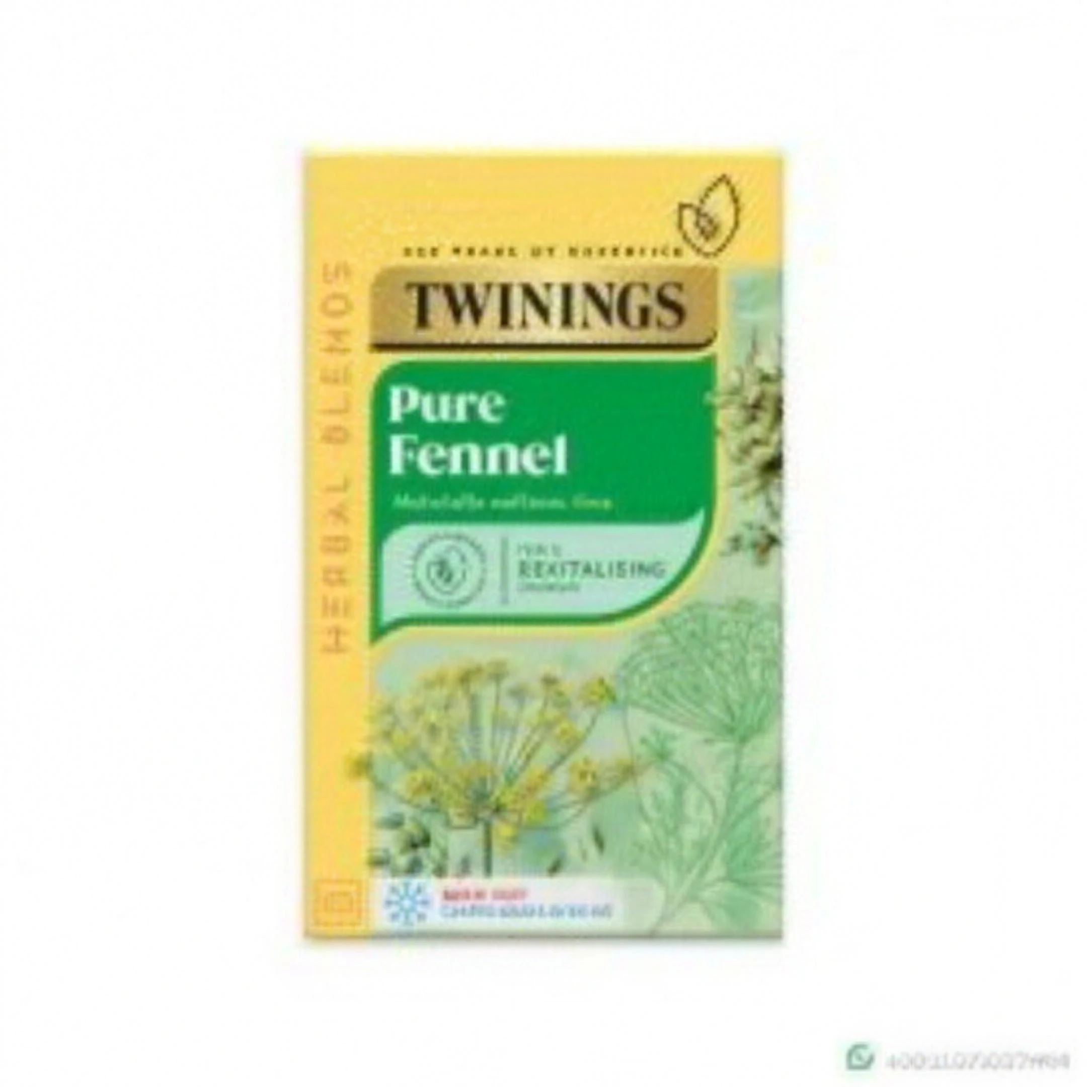 Twinings Pure Fennel 20 Single Tea Bags