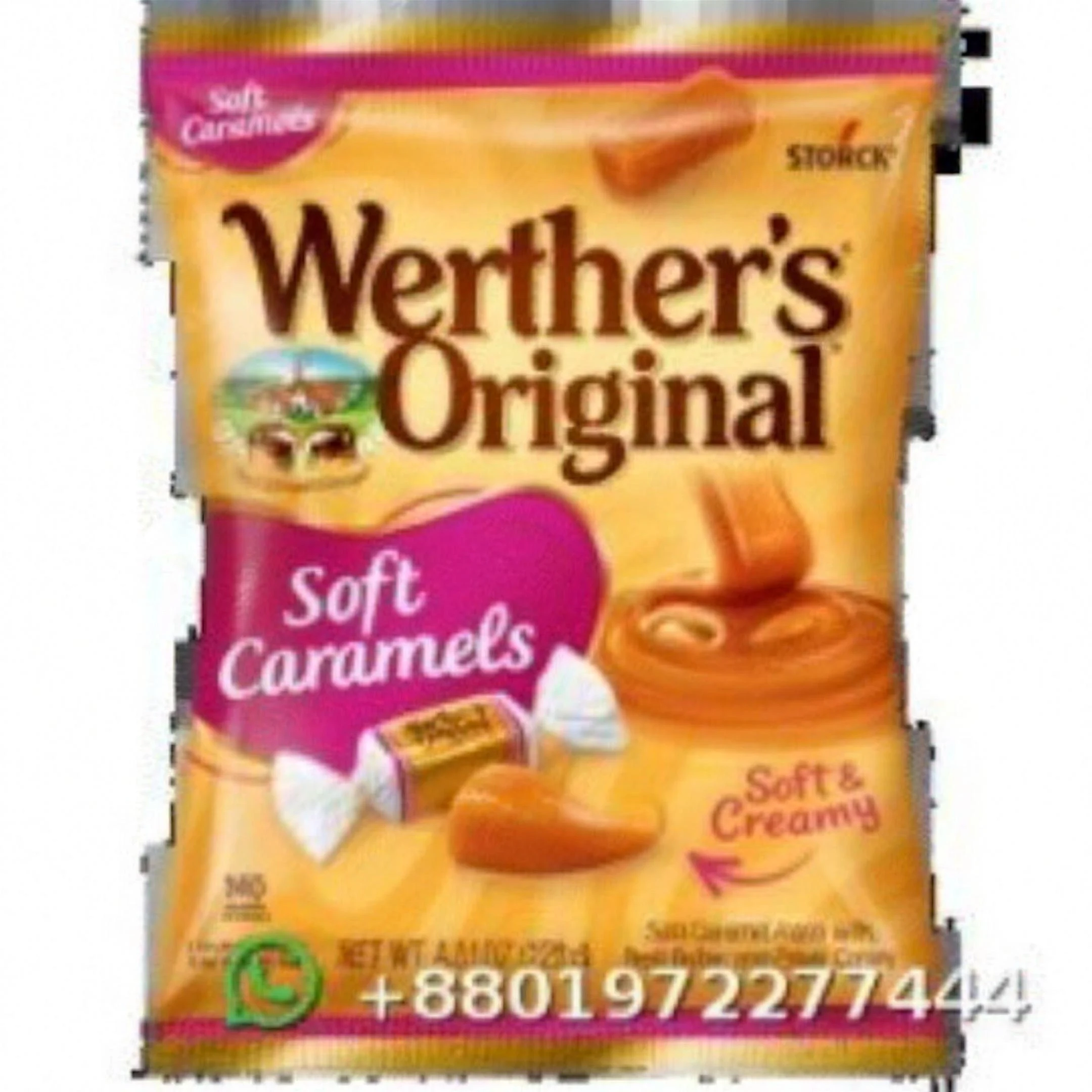 Werther's Soft Caramels 128g