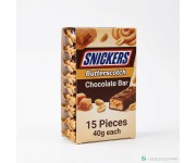 Snickers Butterscotch Chocolate Bar 15 Pieces 40g each