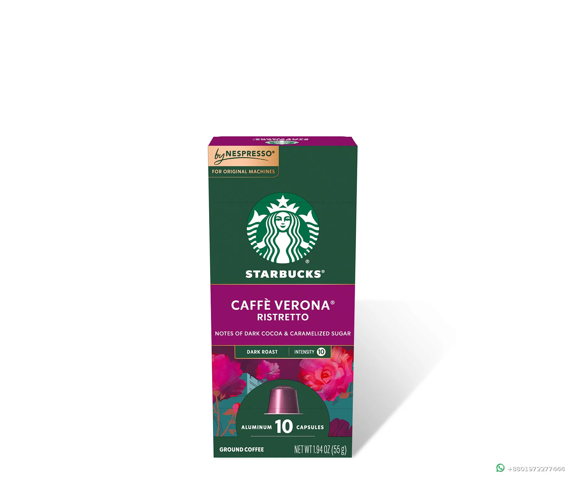 Starbucks Nespresso Caffe Varona Ristretto