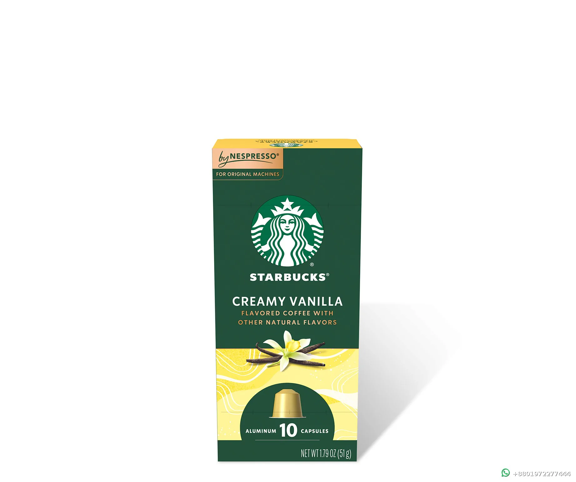 Starbucks Nespresso Creamy Vanilla