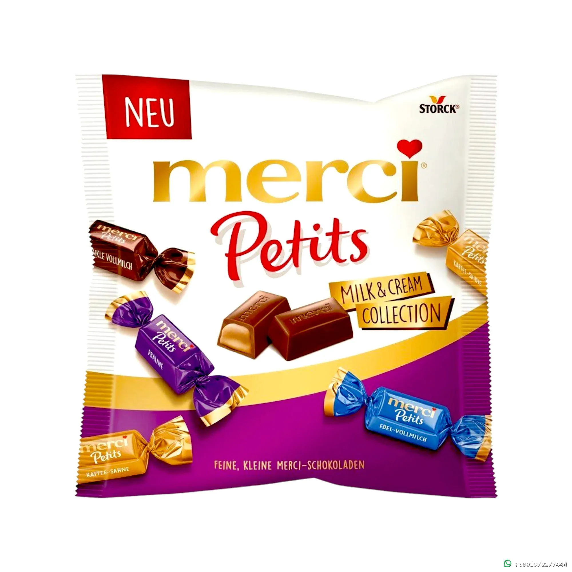 Storck Merci Petits Milk & Cream Collection 125g