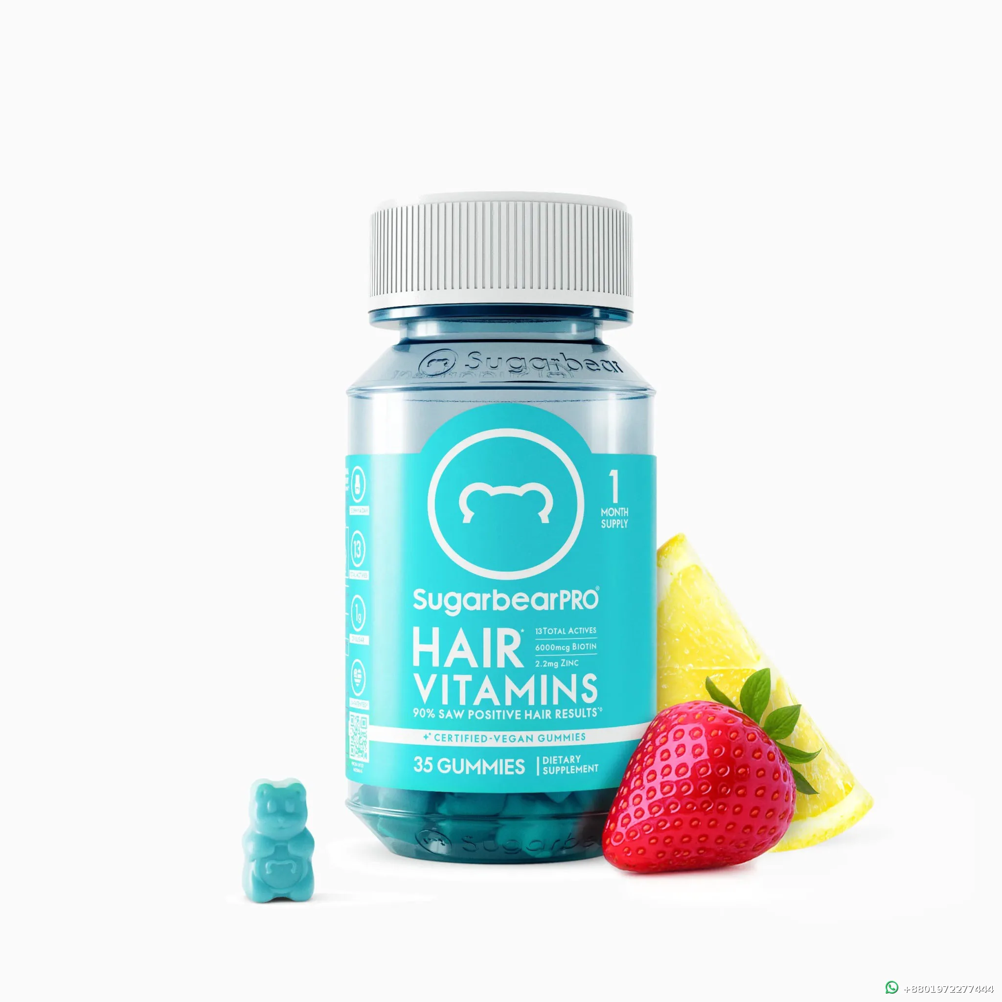 Sugarbear Pro Hair Vitamins 35 gummies