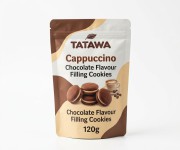 TATAWA Cappuccino Chocolate Flavour Filling Cookies