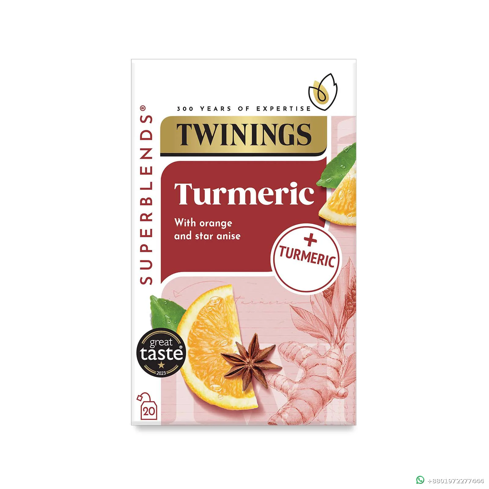 Twinings Turmeric With Orange and Star Anise