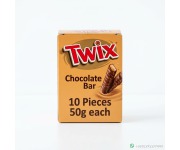 Twix Chocolate Bar 10 Pieces 50g each