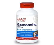Schiff Glucosamine 2000mg Plus Vitamin D3 Acid 150 Tablets