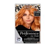 Loreal Paris Preference Vivids Permanent Hair Colour Copper 7.432