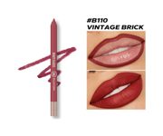 Beauty Glazed Waterproof & Long Lasting Lip Liner – B110 Vintage Brick