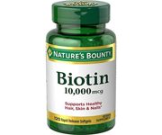 Nature’s Bounty Biotin 10000mcg Ultra Strength 120 Softgels