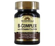 Windmill Vitamin B-Complex 100% Daily Value 100 Tablets