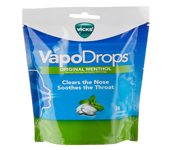 Vicks VapoDrops Original Menthol Lozenges 24 Pack