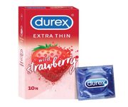 Durex Extra Thin wild strawberry Condom 10s