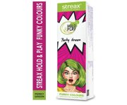 Streax Pro Hold &amp; Play Funky Colour Perky Green 100g