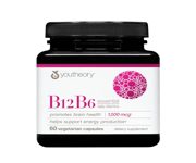 Youtheory Vitamin B12 B6 1000mcg 60 Capsules