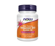 NOW Vitamin D-3 5000 IU 120 Softgels