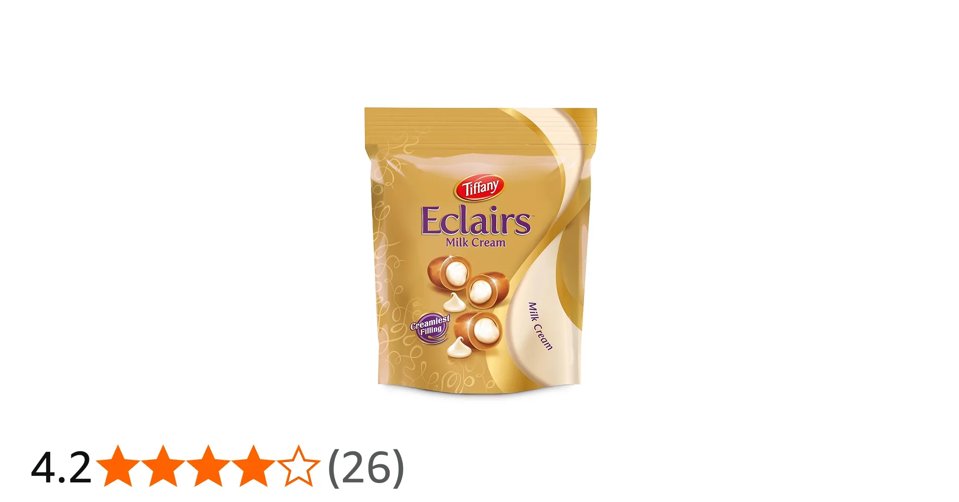 Tiffany Eclairs Milk Cream 500g