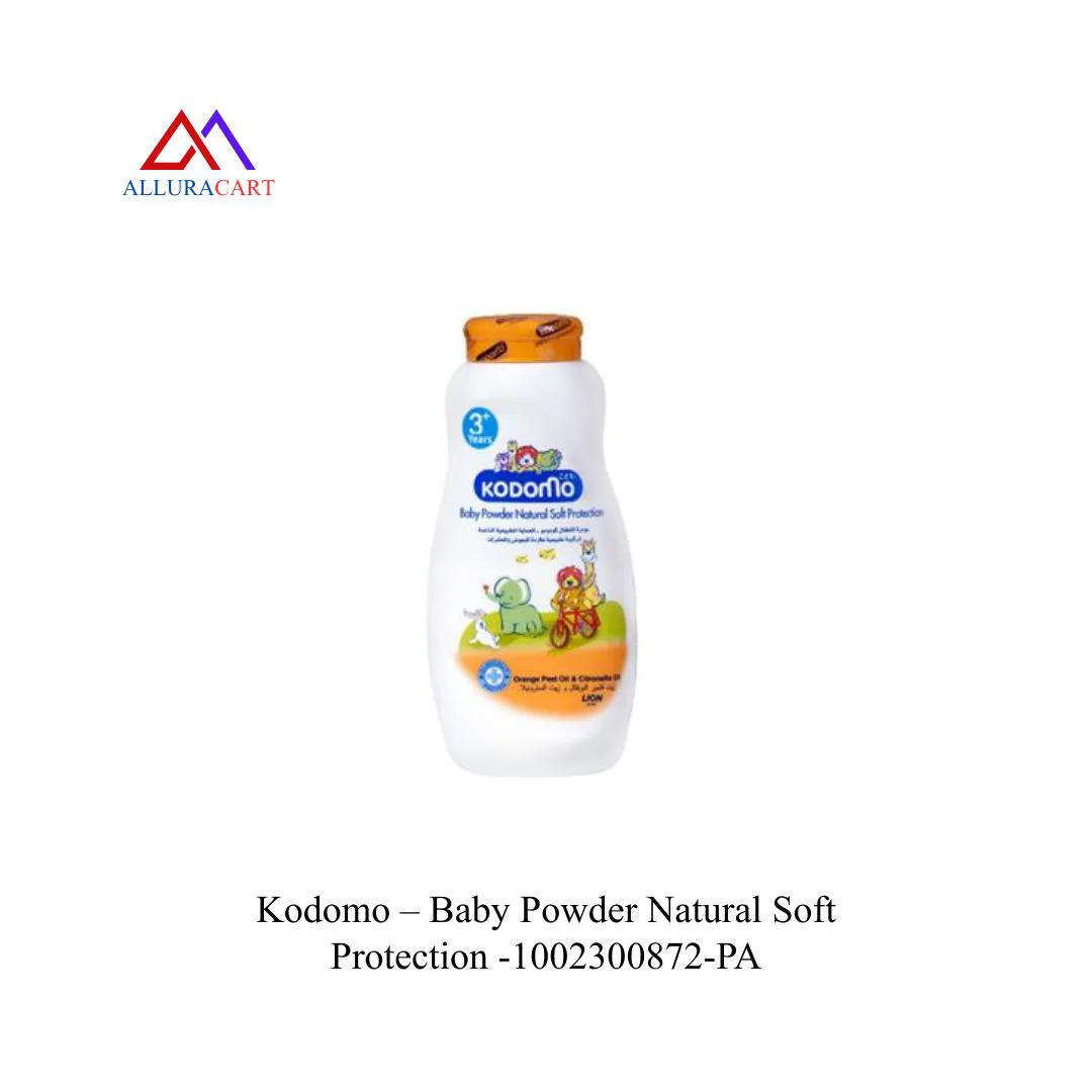 Kodomo Baby Powder Natural Soft Protection For Sensitive Skin 400G