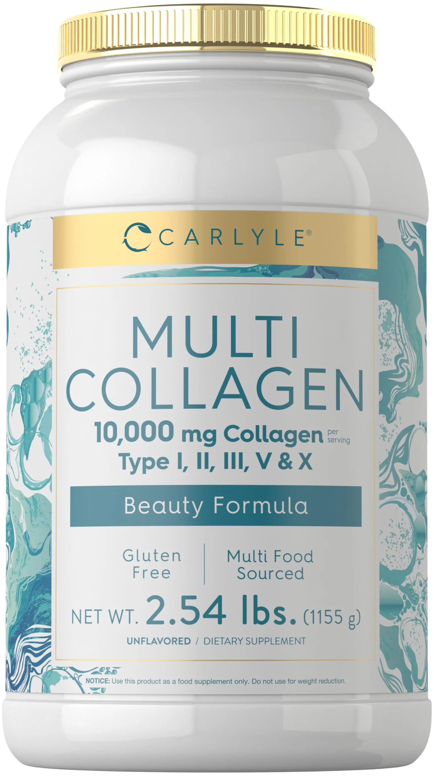 Carlyle Multi Collagen Protein 10000mg 1155g Powder