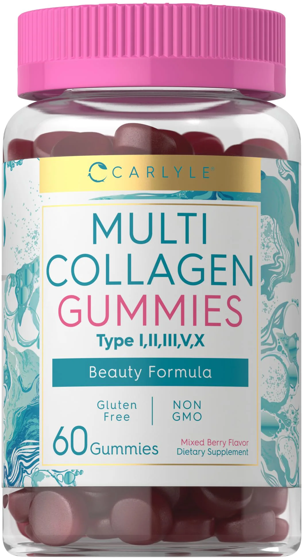 Carlyle Multi Collagen Complex 60 Gummies