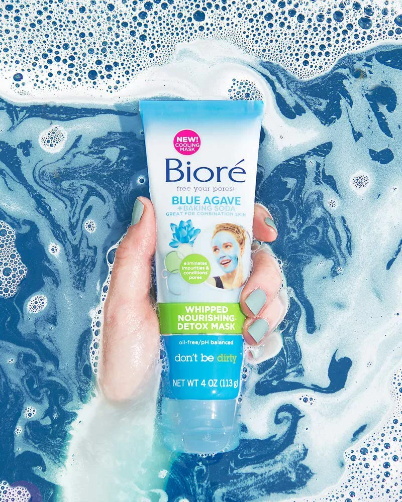 Biore Blue Agave Whipped Nourishing Detox Mask 110g