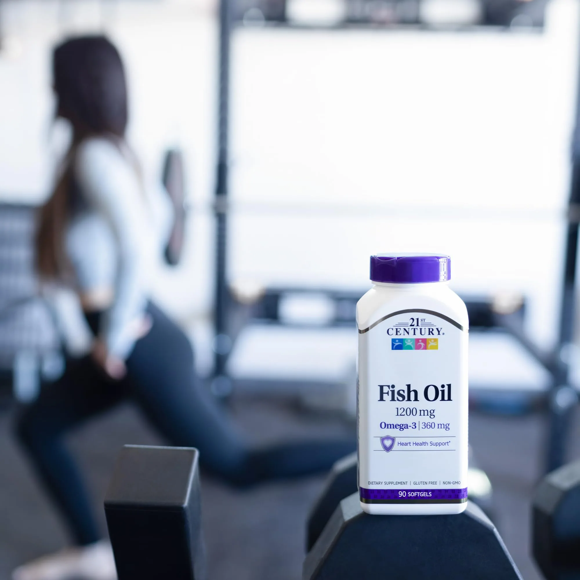 21st Century Fish Oil 1200mg Omega 3- 360mg 90 Softgels