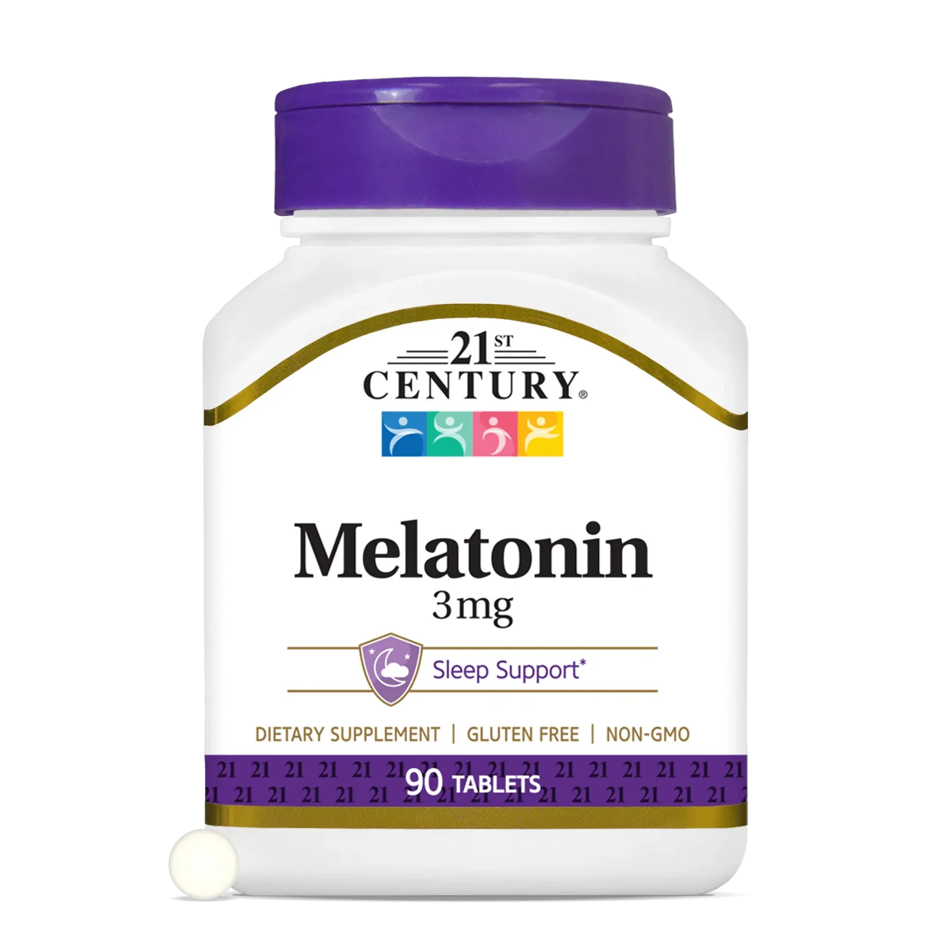 21st Century Melatonin 3mg 90 Tablets
