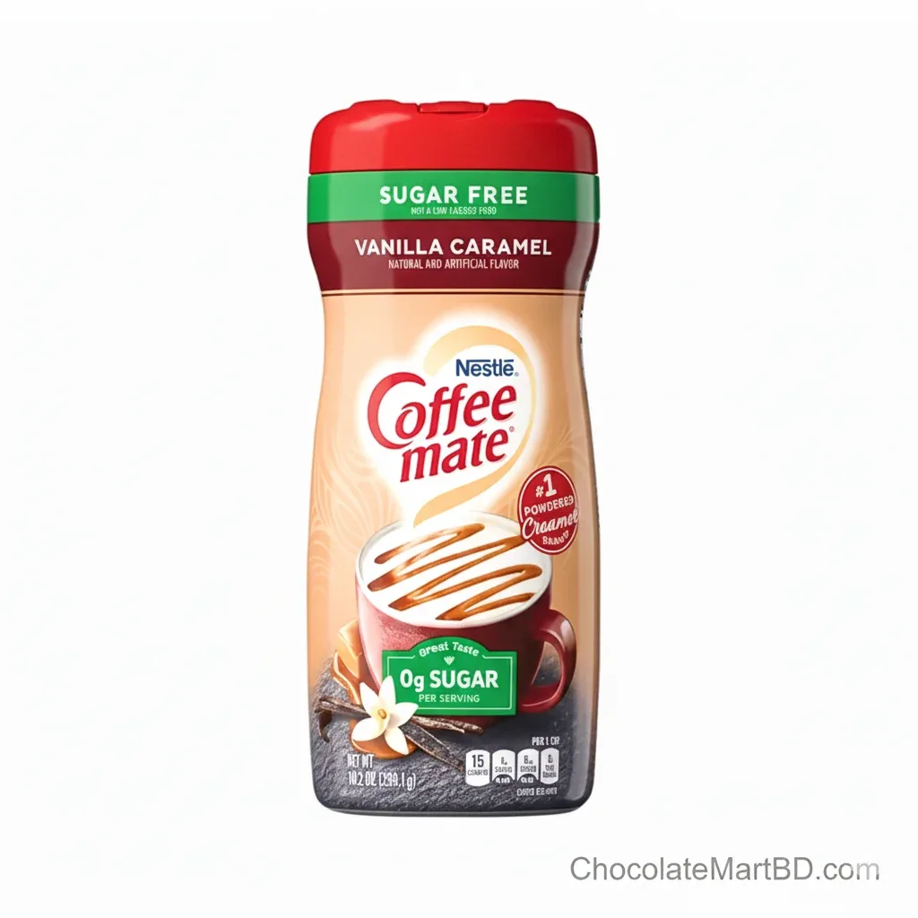Nestle Coffee Mate Vanilla Caramel Zero Sugar 289.1g