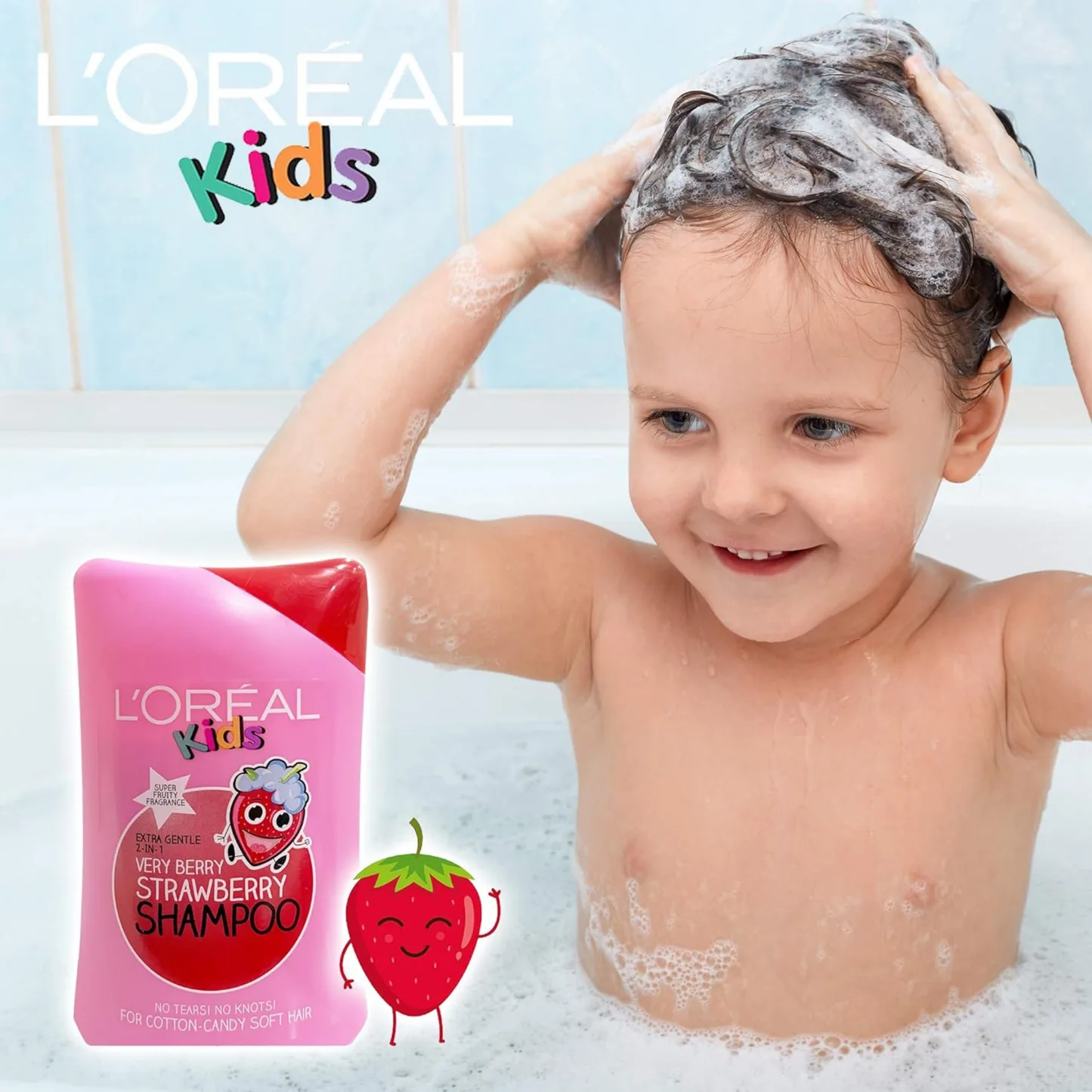 L'Oreal Kids Extra Gentle 2-in-1 Strawberry Shampoo