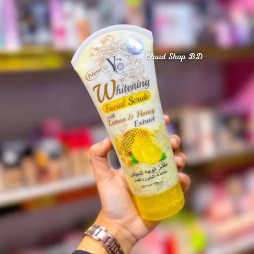 YC Whitening Lemon & Honey Facial Scrub 175ml