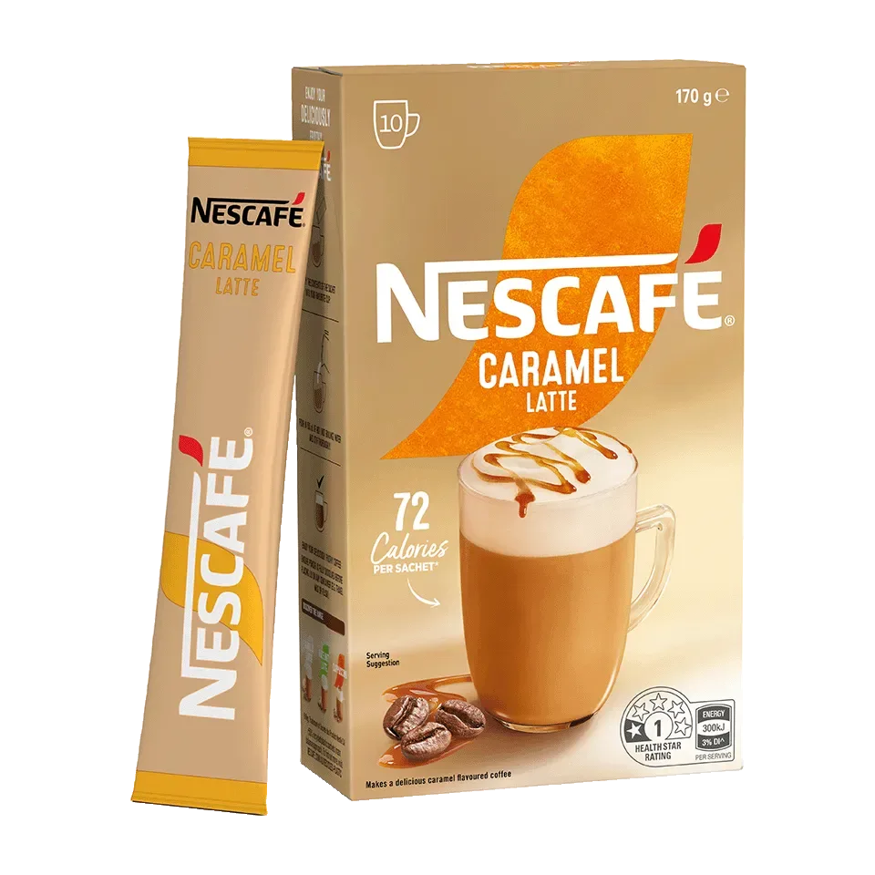 Nescafe 3 In 1 Caramel Latte Single Pack