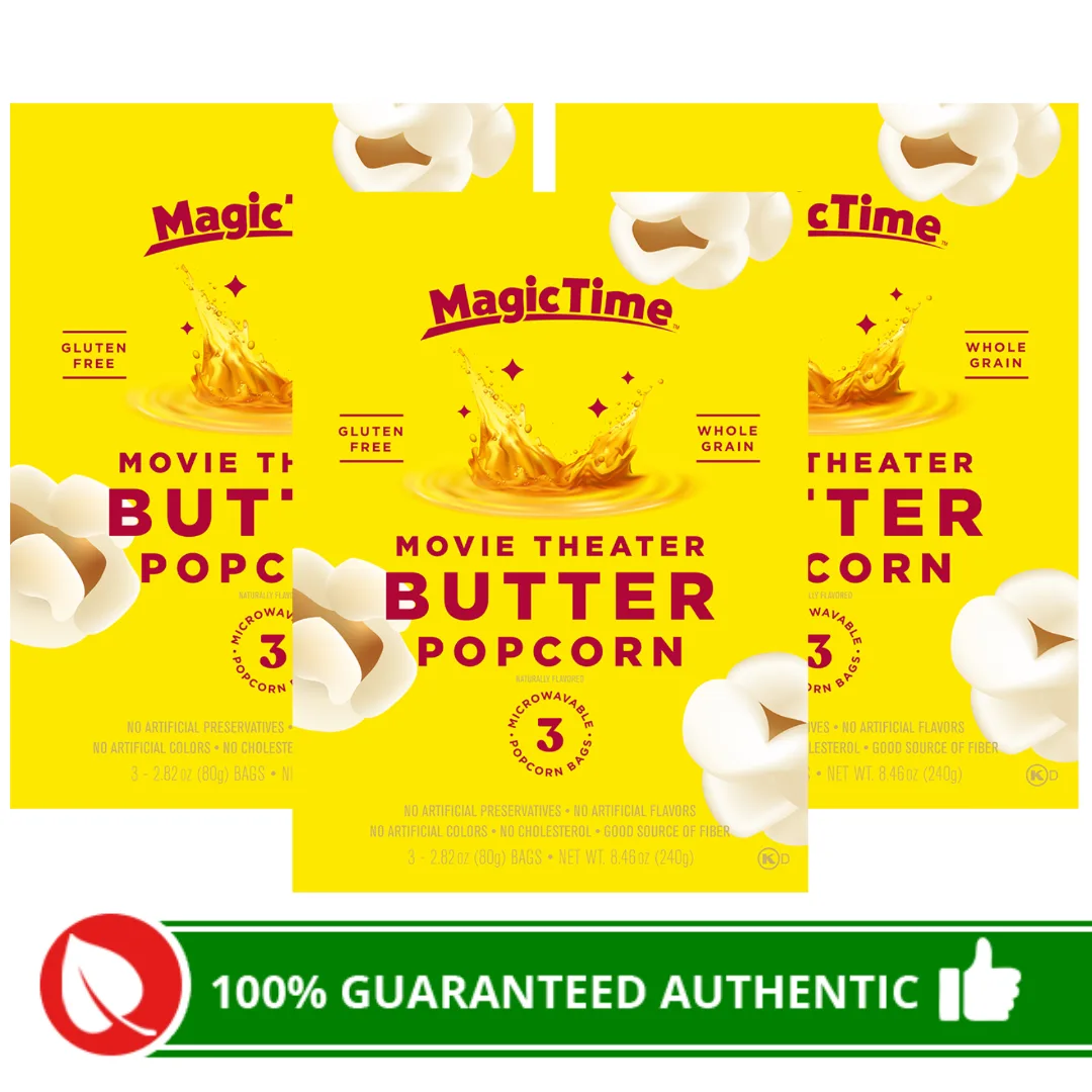 Magic Time Movie Theater Butter Popcorn