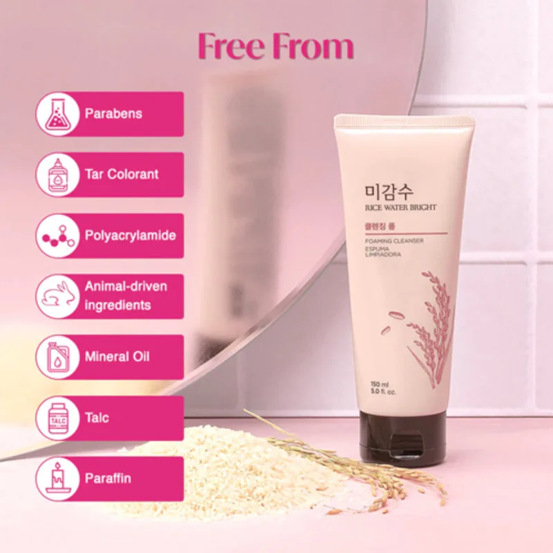 Rice Water Bright Foaming Cleanser 150g