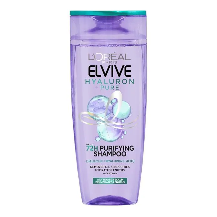 L'Oreal Paris Elseve Hyaluron Pure 72H Shampoo 400ml