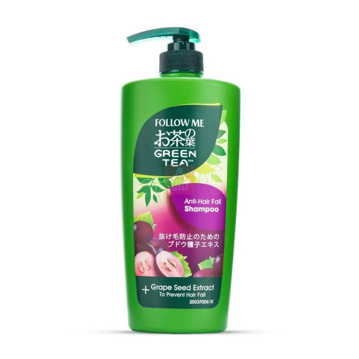 Follow Me Green Tea Anti Hair Fall Grape Seed Shampoo 650ml