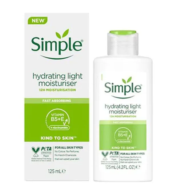 Simple Hydrating Light Moisturiser 125ml