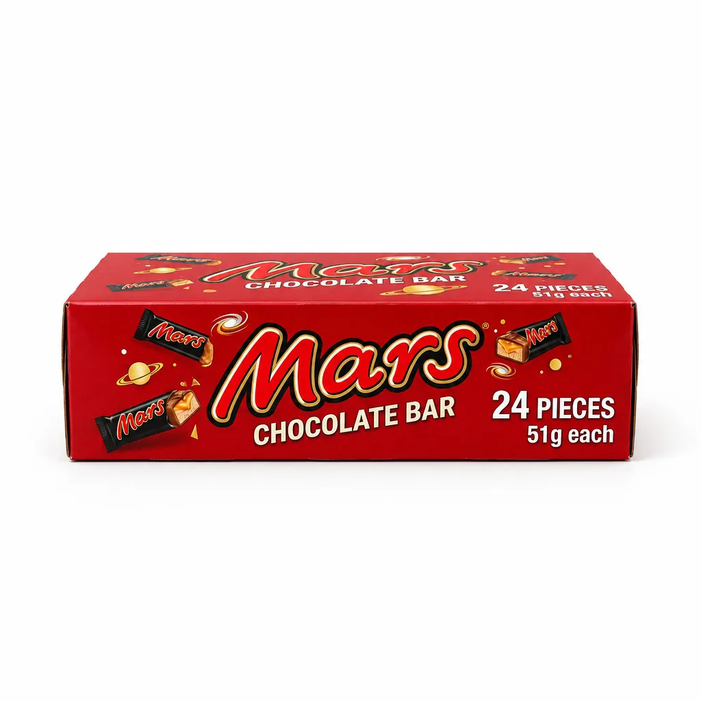 Mars Chocolate Bar 24 Pieces 51g each