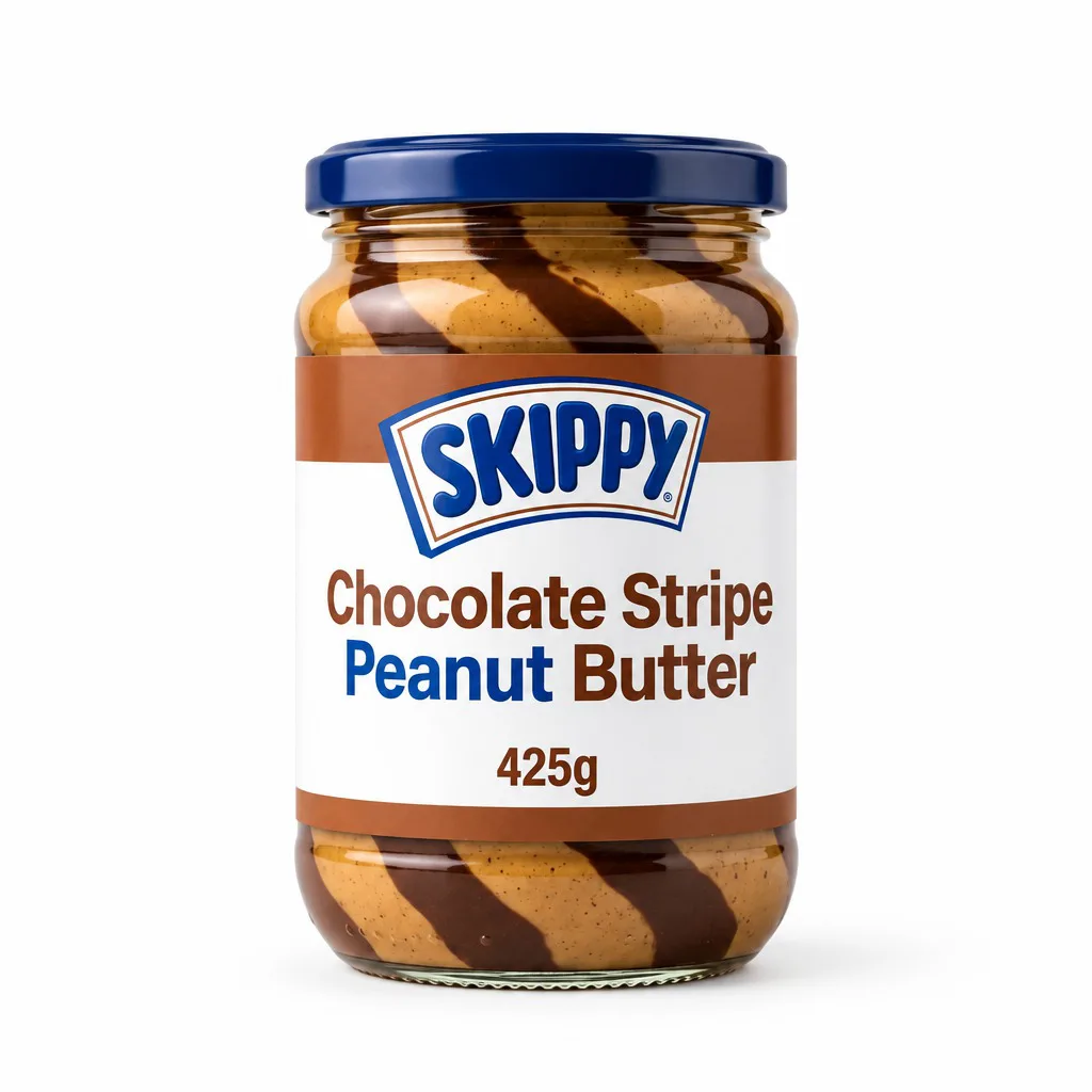 Skippy Chocolate Stripe Peanut Butter 425g
