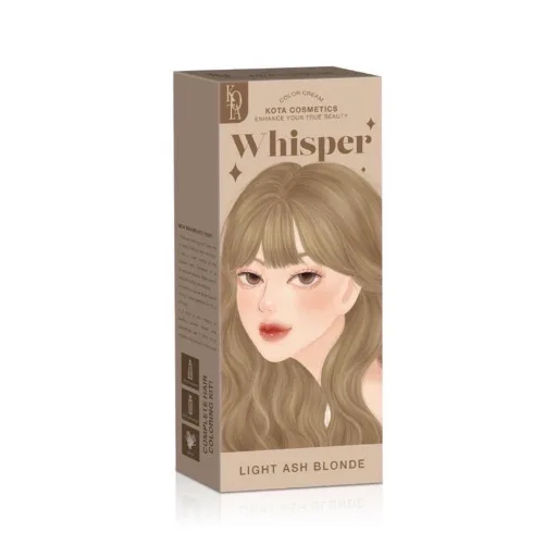 Kota Cosmetics Whisper Light Ash Blonde Hair Color