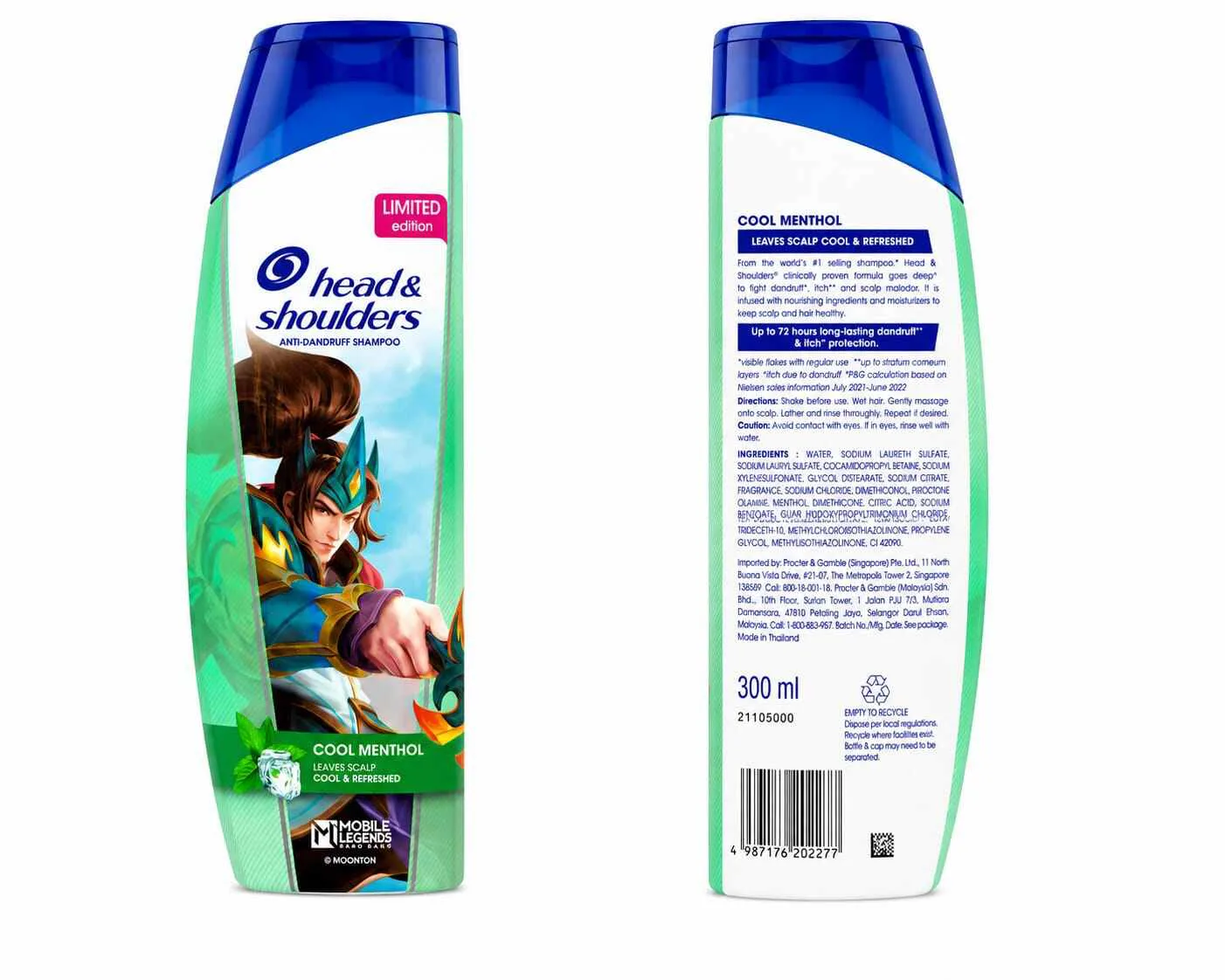Head & Shoulders Cool Menthol Anti-Dandruff Shampoo
