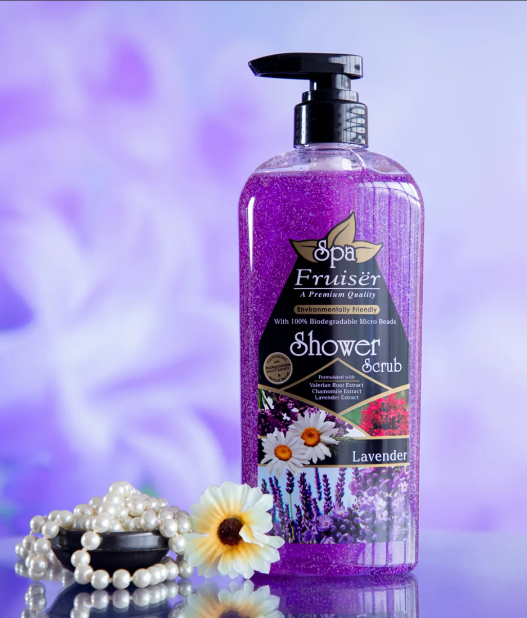 Fruiser Lavender Shower Scrub