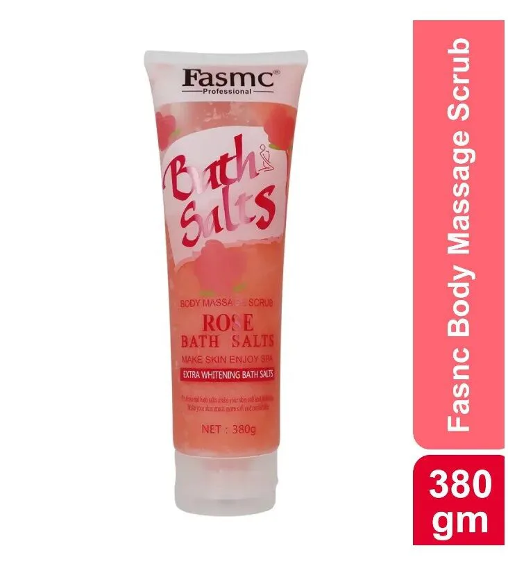 Fasmc Rose Bath Salts Body Massage Scrub