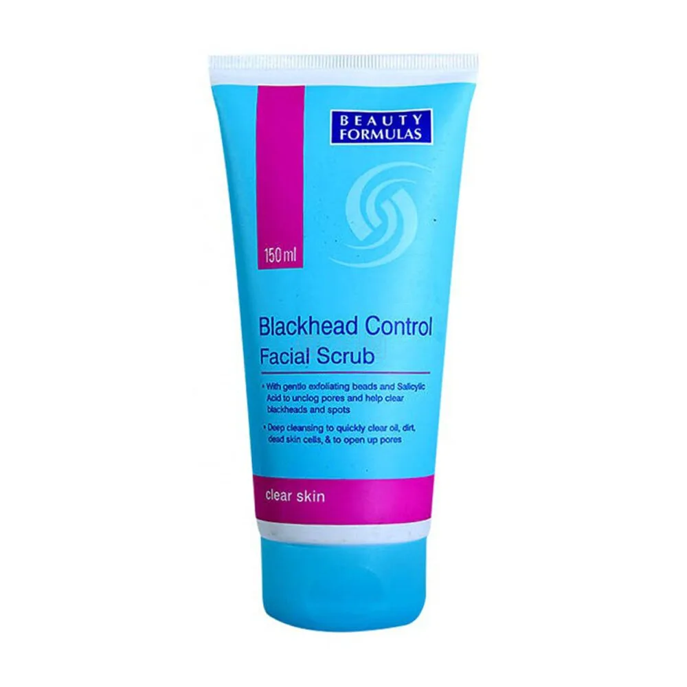 Beauty Formulas Blackhead Control Facial Scrub 150ml